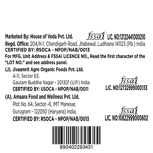 Image of House of Veda Organic Cold Pressed Sunflower Oil | Certified Organic Edible Oil | Naturally Rich in Omega 6, Vitamins A & E & Natural Antioxidants | Unrefined Cooking Oil | No Chemical Extraction | 1 Litre