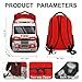 GIHSWE School Backpacks for Boys, 17 inches Back to School Supplies for Kids Children, Fire Truck Bookbag with Pockets for Kindergarten Preschool, Cartoon Schoolbag for Truck Lovers