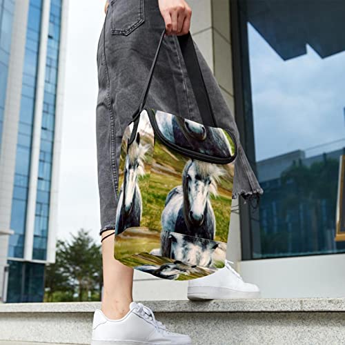 Bolsa de almuerzo de caballo hermética para mujeres y hombres con forro térmico para fiambreras 7