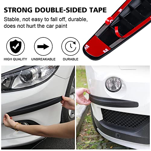 Ouzorp LY-159 2Pcs Black Bumper Guard Strip - Anti-Collision Patch, Scratch-Resistant Protector Trim, Universal For Cars Suv Pickup Truck thumb #2