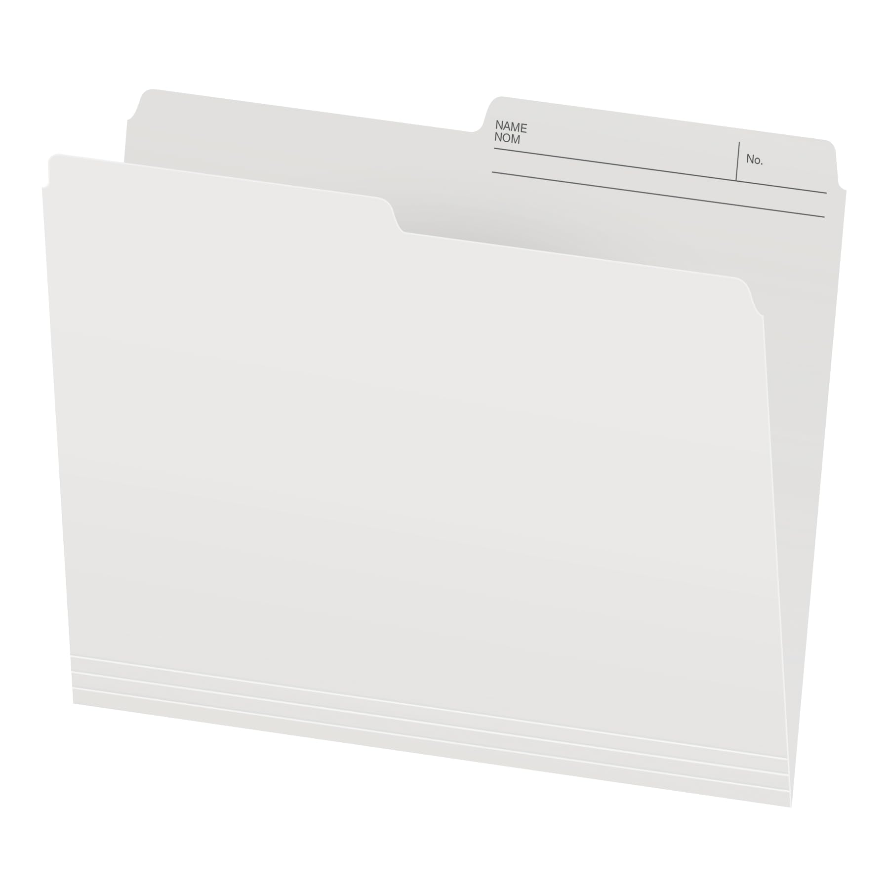 Pendaflex File Folders, 100-Pack, Letter Size 8.5" x 11", Reversible 1/2 Cut Tabs, Tear-Resistant Durable Paper Stock, Ivory, for Office Supplies, School Projects, Home Filing Syst image 4