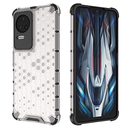 Image of Glasgow Back Case Cover Designed for [ Poco F4 5G ] - Transparent