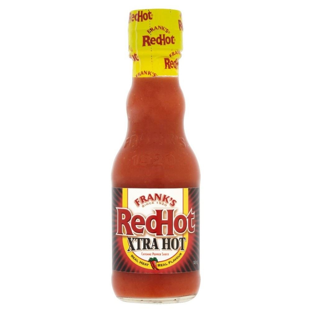 Frank's Red Hot Cayenne Pepper Sauce Xtra Hot (148ml) - Pack of 2
