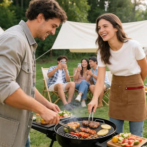 Tablier de serveur confortable pour éviter les taches de cuisine - 4