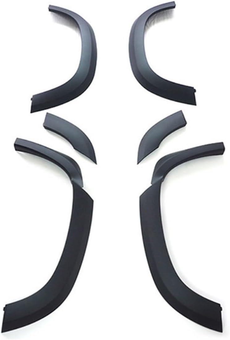 Car Wheel Eyebrow Arch Trim Side Fender Flare Strip Compatible for Land Rover Defender 110 2020-2024 Mudguards Auto Front Rear Mudflap (Color : 110 Matte Black)