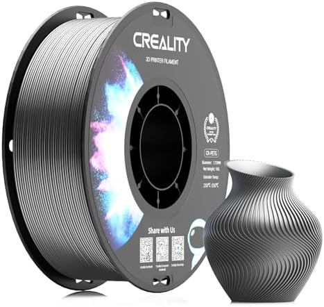 Creality CR-PETG Filamento 3D 1.75mm, 1kg - Alta Resistência, Res...
