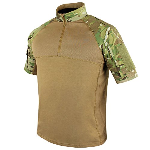 Condor Short Sleeve Combat Shirt (Multicam, Large)