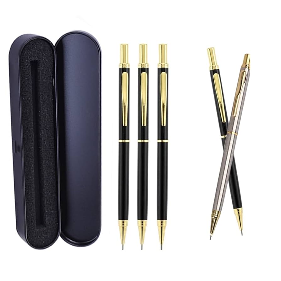 筆記具 PLOTTER mechanical pencil 0.5 gold Amazon.com : Nicpro Gold Art Mechanical Pencil Set, Metal