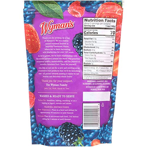 Wyman's Mixed Berries, 15 oz.
