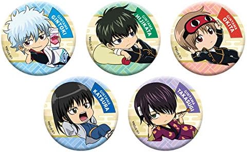 Amazon Tvアニメ 銀魂 ごろりん缶バッジコレクション 5個入りbox 通販