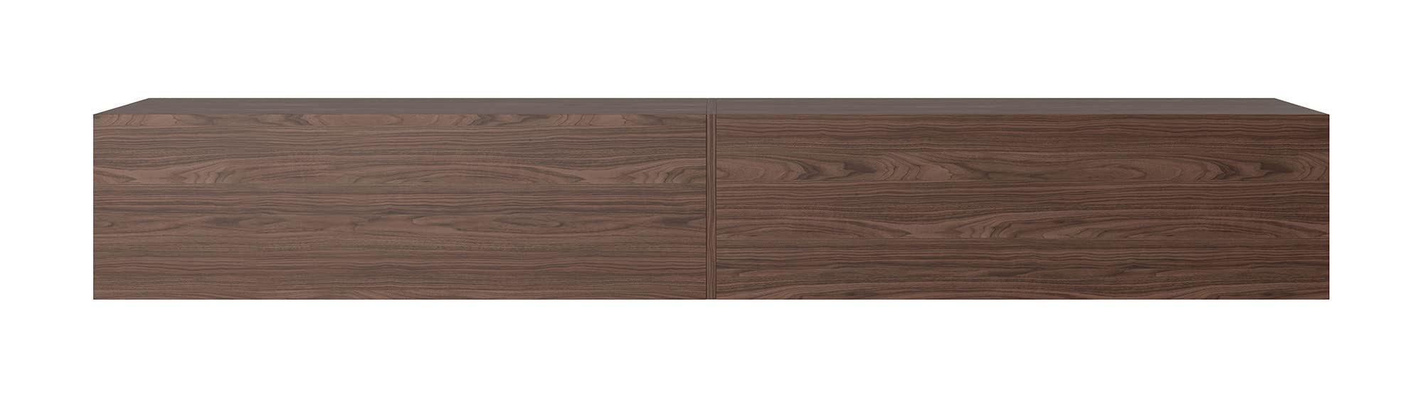 Selsey TV Schrank Board Sideboard Fernsehtisch Fernsehschrank 200 cm Hängend Walnuss Bisira