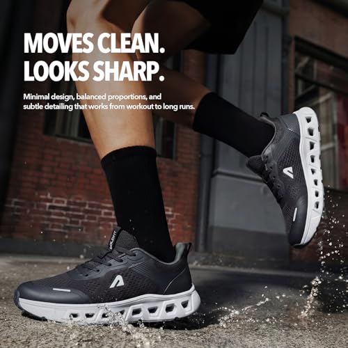 Image of BoldFit Running Shoes for Man Soft EVA Sole Sports Shoes for Men Running Light Weight Shoe for Men Sports Anti Slip Gym Shoe for Man, Airframe