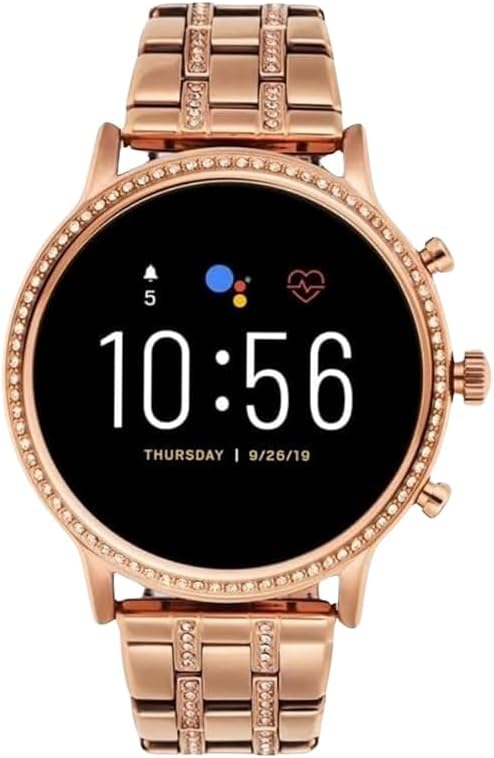 RONT® Gen 9 Men end Women Diamond Fitting Strap HD Display 2 Straps BT Calling Smartwatch (Rose Gold Strap) for Mens and Womens with ON/Off Logo Sports (one Streep Silicone Free) Features ETS