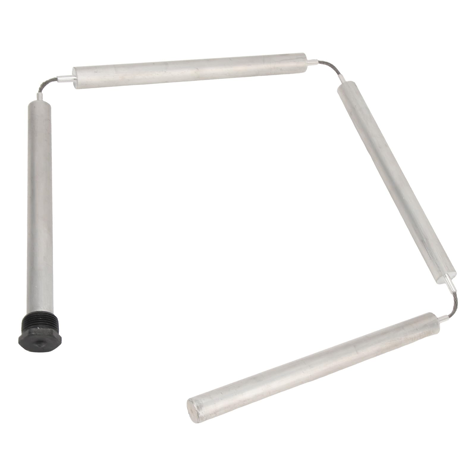Kit de Ti d'Anode en Magnésium, Ajustement Universel à la Rouille à Longue Durée de Vie du Chauffe-eau à Anode Ti 3/4 Pouces NPT pour Richmond