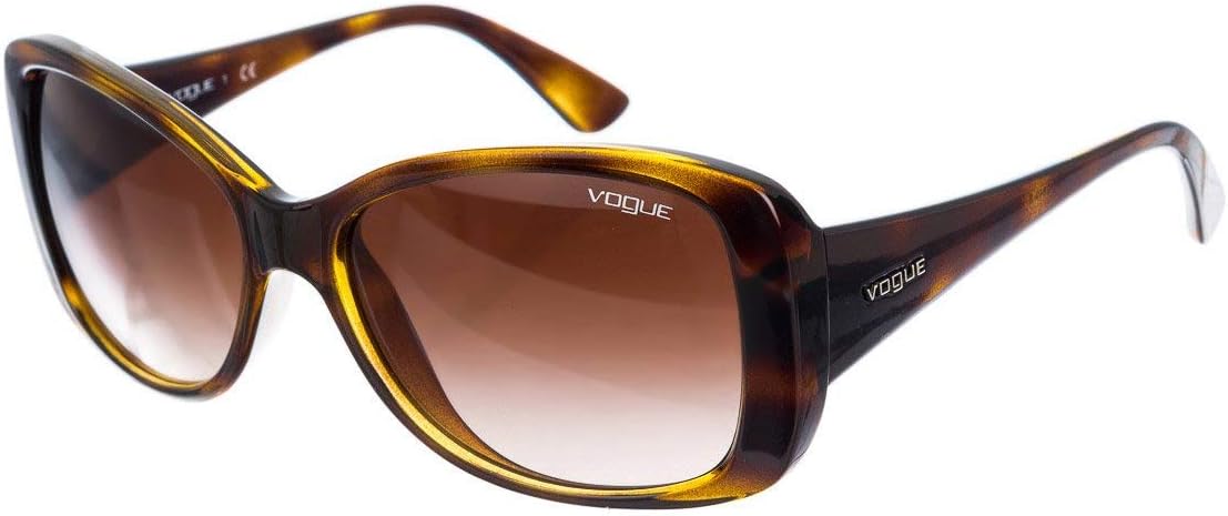 VogueEyewear Women's 0Vo2843S W65613 56 Sunglasses, Havana/Brown Gradient