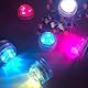 Ailan Drahtlose selbstklebende LED Auto Innenbeleuchtung, Fernbedienung, Dach, bunte Nachtlichter, Lampe, Aquarium, Party Dekoration, 4 Lichter