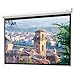 Matte White Manual Projection Screen Viewing Area: 57" H x 77" W
