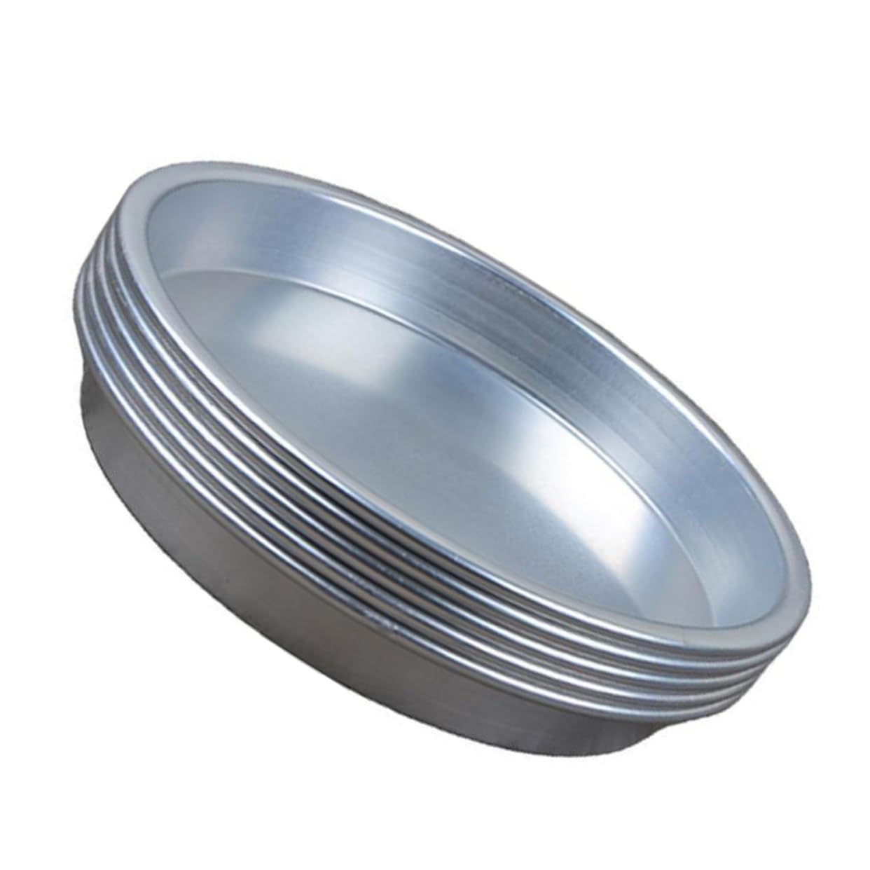 FELTECHELECTR Alloy Dinner Plate Set 5 Pcs Snack Dish for Bbq Outdoor Camping Banquet Family Gatherings