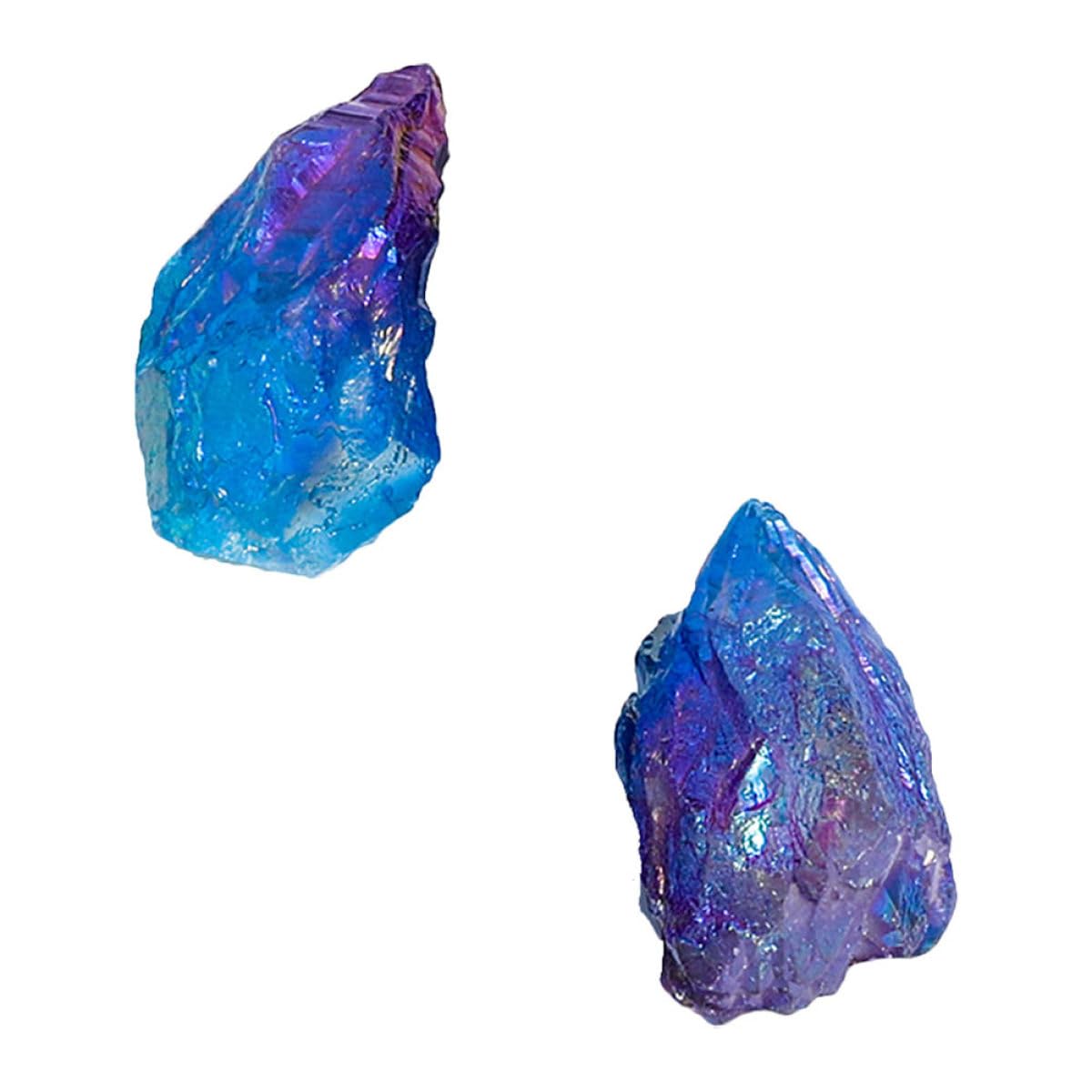 2 Piedras de cristal naturales Alipis para eliminar la monotonía en escritorios