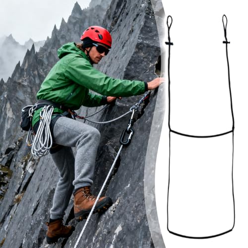 Échelle d'arbre en corde d'escalade robuste avec sangle légère premium