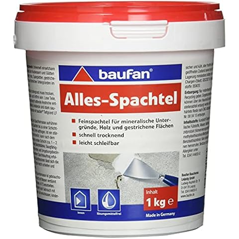 Baufan Alles-Spachtel (Feinspachtel), 1 kg Cover