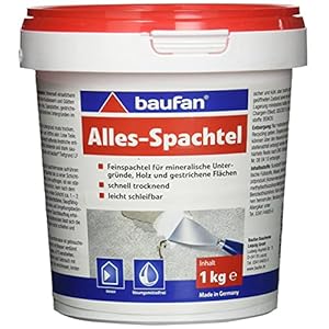 Baufan Allesspatel (fijne spatel), 1 kg