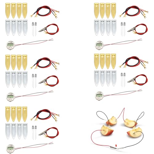 5-Set Fruit Battery Science Kit for Education & Experiments