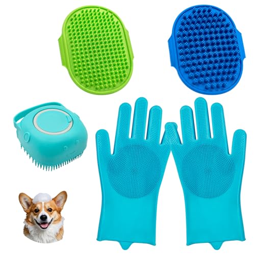 Brosses de bain pour chien : finis les nœuds avec le gant de toilettage chat
