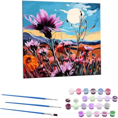 ̉ G Paint by Numbers hG Lbg l ʂ肦 lphGLoXNtg  LoXA[g uVƃANG̋, ItBX CeA rO, ւ̃Mtg 30x30cm (t[