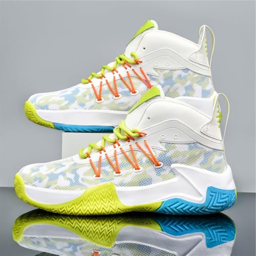 Boys Basketball Shoes Kids High Top Fashion Sneakers Athletic Walking Tennis Shoes for Big Kid3