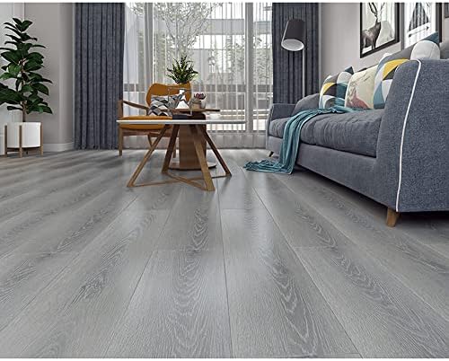 36Pcs Self Adhesive Floor Planks,Wooden Effect Vinyl Floor Stickers 5m²,Waterproof Floor Tiles for Bedroom,Living Room,Office and All Flat Floor,Pattern #20