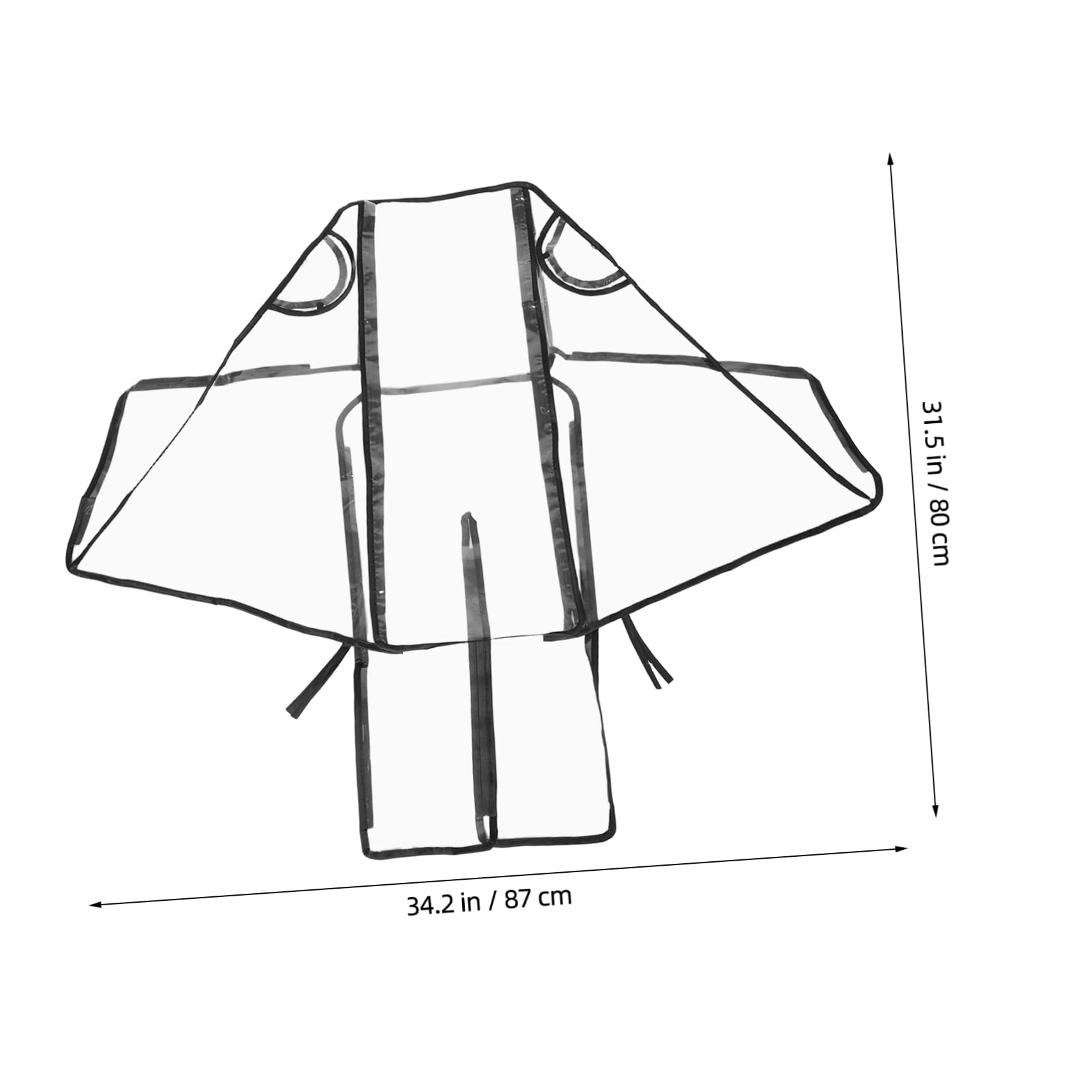 BESTonZON Stroller Rain Muff Baby Stroller Windproof Waterproof Compact Lightweight for Outings