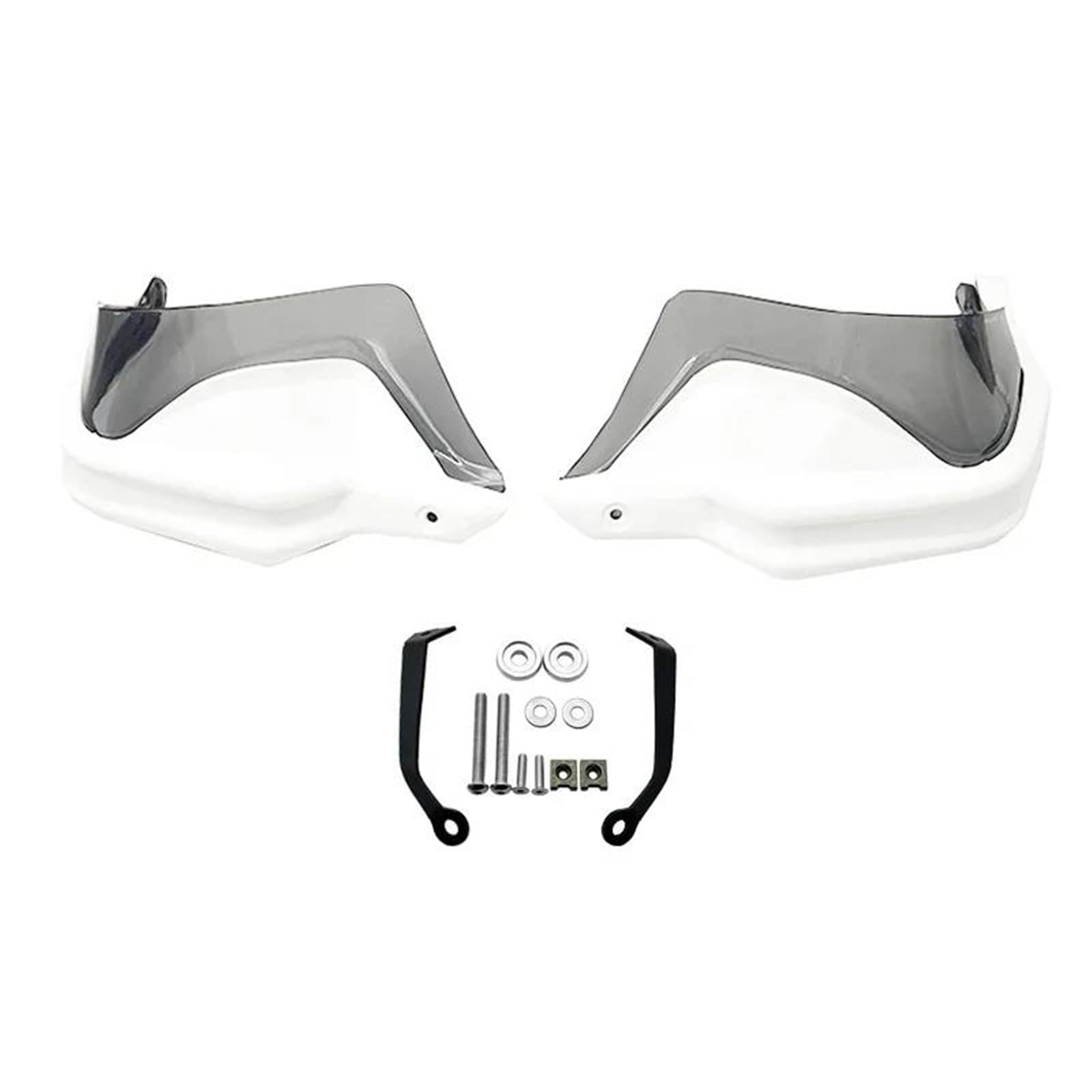 Protège mains CFMOTO 700MT version rehaussée blanc titane Set19
