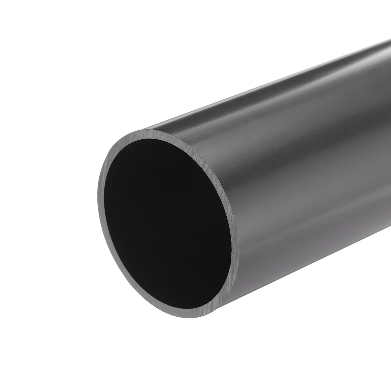 QUARKZMAN Tubo Rigido Rotondo PVC 57mm ID 63mm OD 20cm Grigio Scuro Alta Resistenza Guaina Cavi