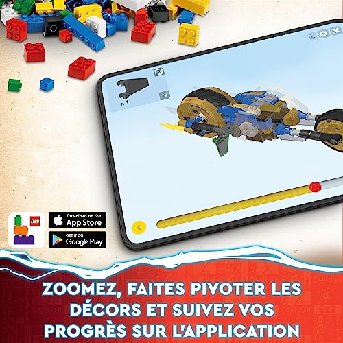 LEGO NINJAGO Dragon de Lave Transformable 71793 - vue 9