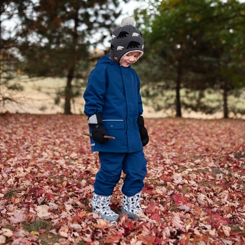 Image of JAN & JUL Waterproof Fleece Lined Rain Jacket, Raincoat for Toddlers and Kids