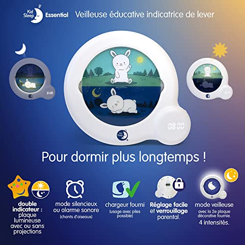 Veilleuse éducative Kid'Sleep Essential Pabobo programmable avec verrou - 5