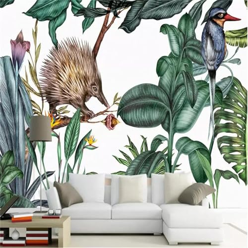 Décalcomanies murales animaux et fleurs pour une pépinière douce - 3