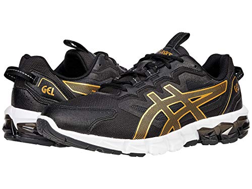 ASICS Men's Gel-Quantum 90 3, Black/Pure Gold, 7.5 Medium