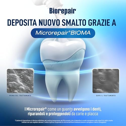 Biorepair, Dentifricio Peribioma, Pro Gengive+, per un Normale Microbiota Orale, Previene Sanguinamento Gengivale e Protegge dalla Placca Gengivale, 75 ml - Immagine 3