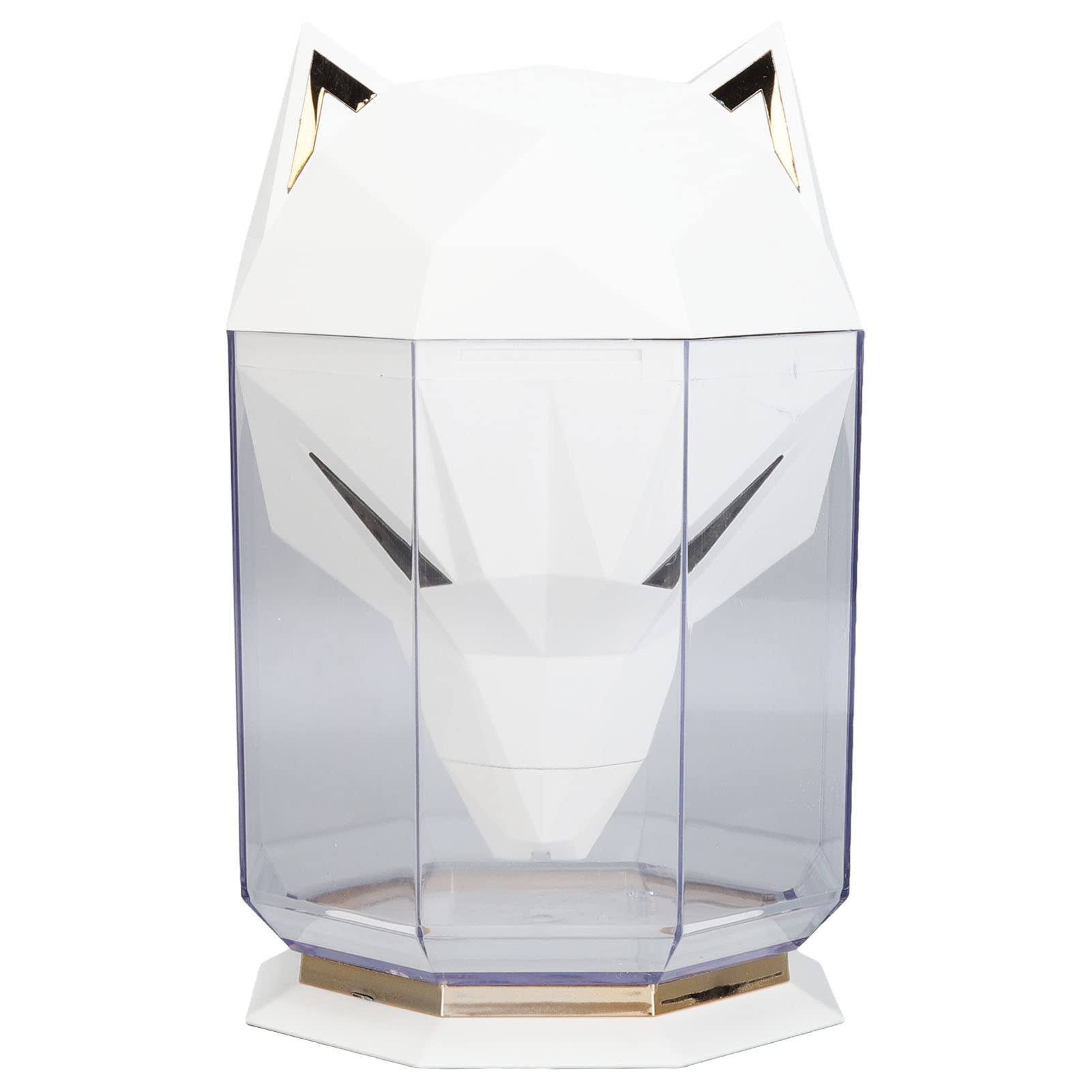 Umidificatore d'aria Diffusore d'acqua elettrico separato da tavolo di grande capacità per l'home office (Bianca)