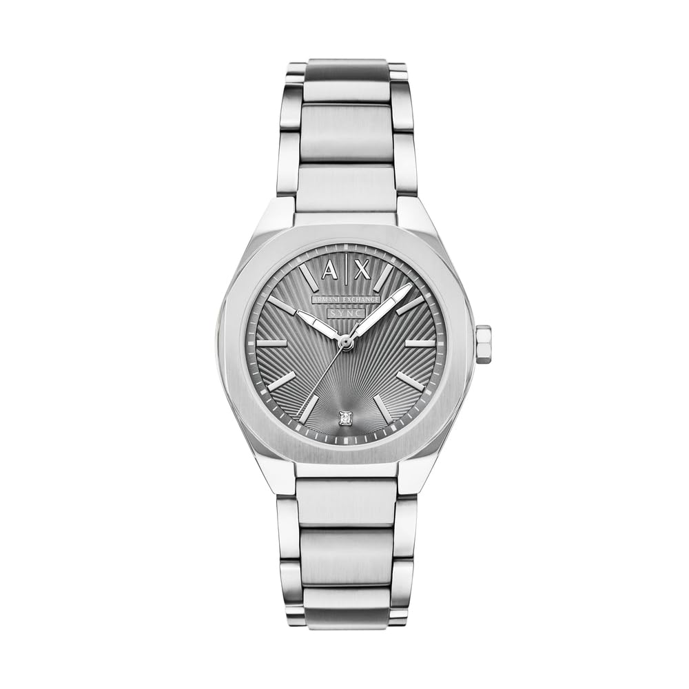 Armani Exchange Women's 36MM Silver-Tone Stainless Steel Watch, AX6030