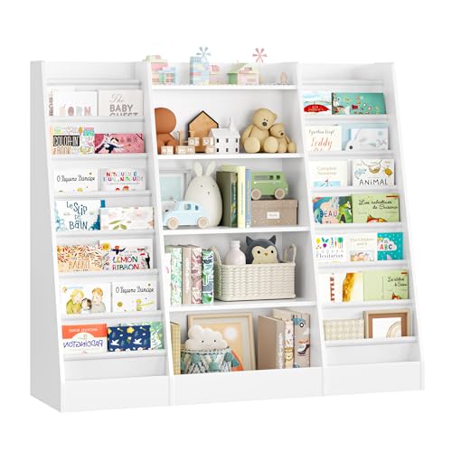 FOREHILL Mueble Almacenaje Juguetes, Librería Infantil Montessori...