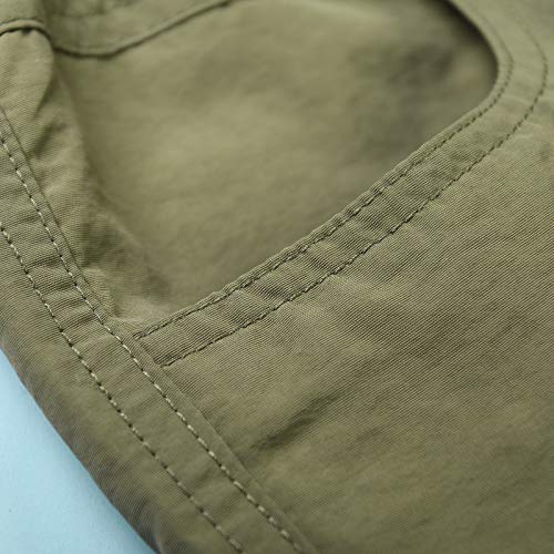 OCHENTA Boys Quick Dry Cargo Shorts Elastic Waist Athletic Shorts for Outdoor Hiking Camping Fishing3