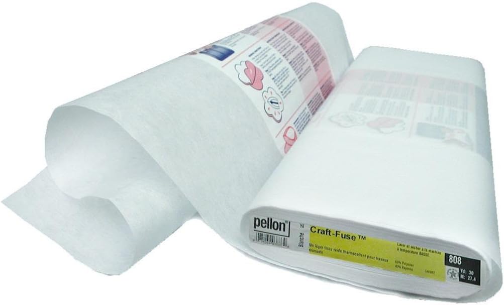 Pellon Craft-Fuse Fusible Stabilizer 20 in. x 20 yd. White (30 Yards)
