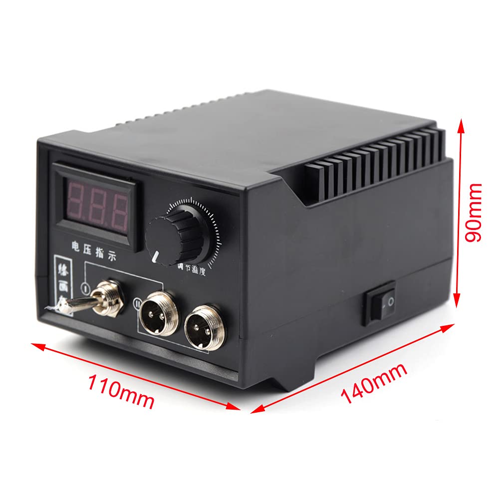 Profesjonalny zestaw do pirografii z flamastrem do wypalania pirografii 220 V, 60 W, 19 końcówek