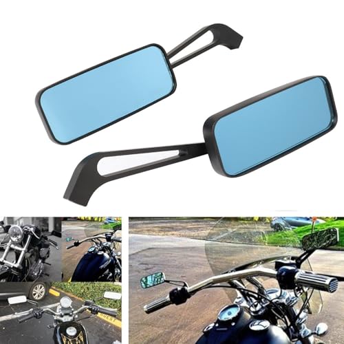 Espejo retrovisor de aluminio para motocicleta y reflectores para bicicletas 7