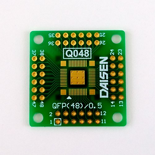 Amazon | ダイセン電子工業 変換基板(48/44ピン・QFP) Q048 | 基板