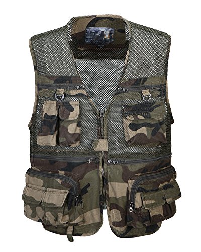 Chaleco Antibalas Chaleco De Pesca Cola Multi Bolsillo Al Aie Libe