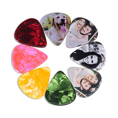 Kaululu Personnalisé Guitare Médiator avec Photo Gravé en Acrylique Cadeau pour Petit Ami Guitariste Anniversaire Noël… - Les Beatles, Paul McCartney, John Lennon, RIngo Starr, George Harrison Kaululu Personnalisé Guitare Médiator avec Photo Gravé en Acrylique Cadeau pour Petit Ami Guitariste Anniversaire Noël… – Image 6
